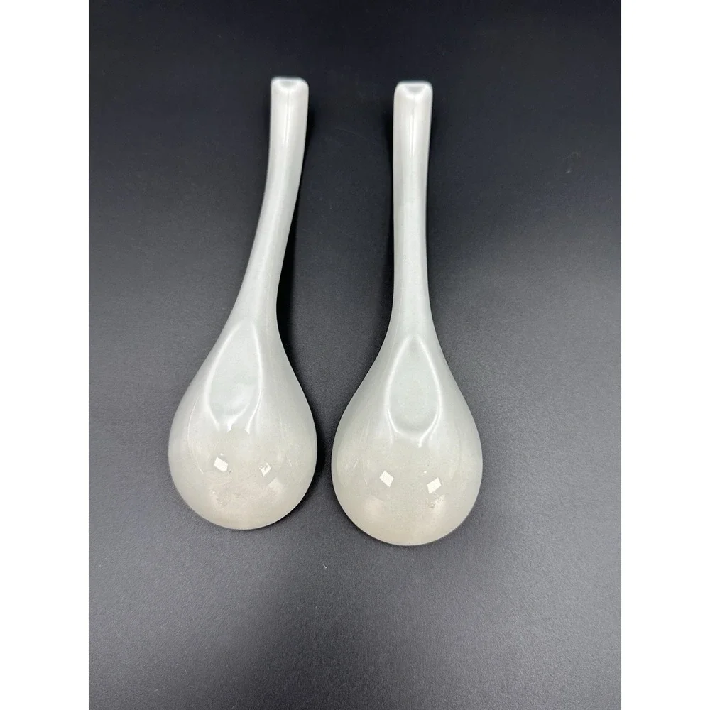 Ceramic Asian Soup Spoon